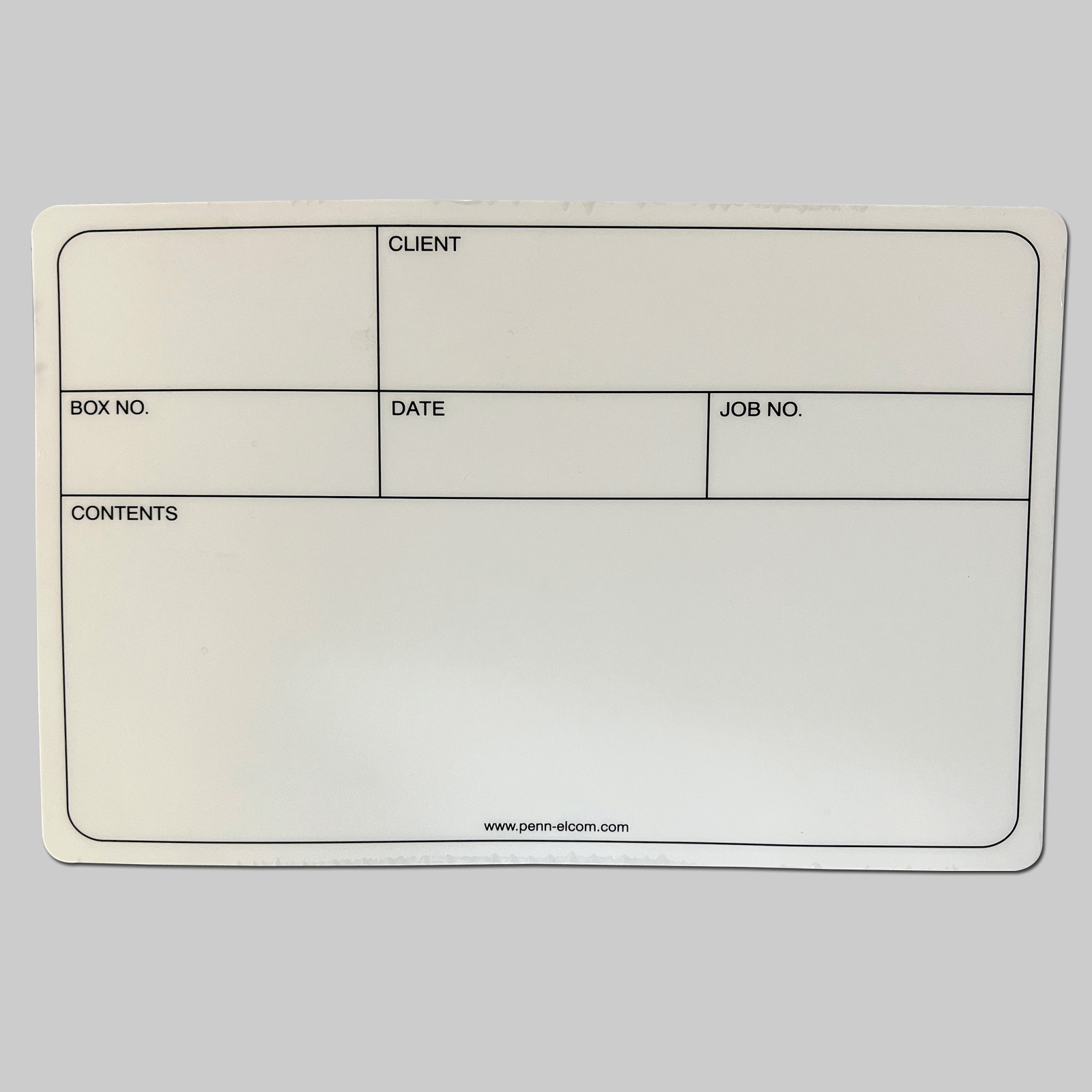 x1 Heavy Duty Flightcase Tour Label 290mm x 190mm